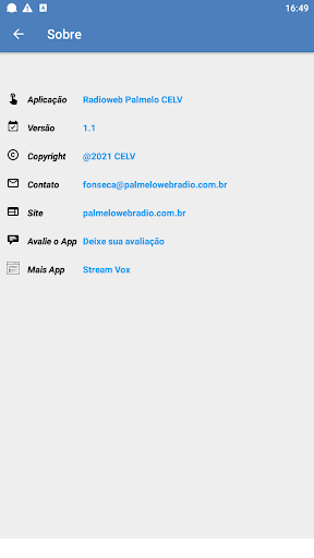 RADIO WEB PALMELO CELV