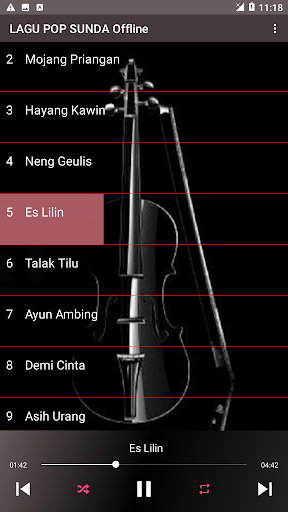 Lagu Sunda Pop Offline Screen 2