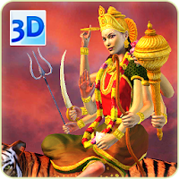 3D Durga Live Wallpaper