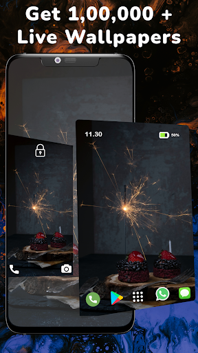Android application Strawberry Wallpaper HD screenshort
