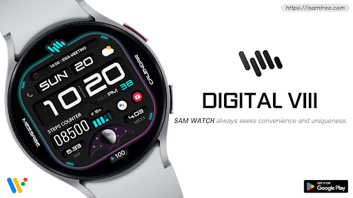 Android application SamWatch Digital VIII screenshort