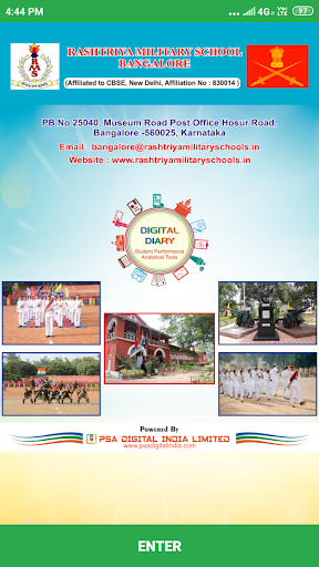 Android application RMS Bangalore Digital Diary screenshort