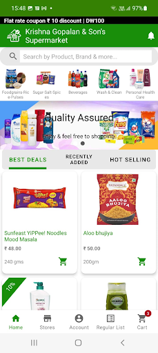 My Daily Goods Screen 3