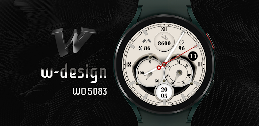 Android application W-Design WOS083 - Watch Face screenshort