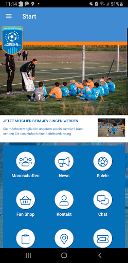 JFV Singen Screen 2