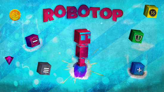 Robotop -THE FLYING ROBOT GAME Screenshot