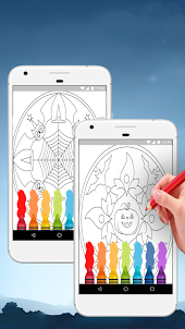 Halloween Colouring Pages Book