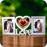 Wooden Dual Photo Frames HD icon