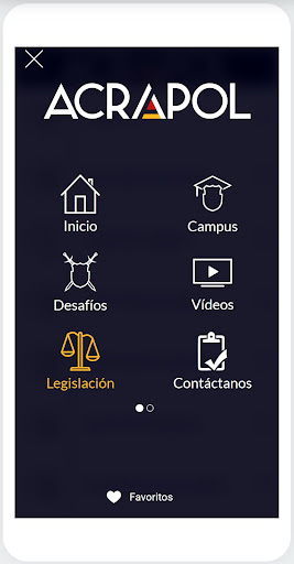 Android application Acrapol screenshort