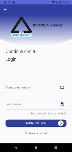 Android application SOS Regional screenshort