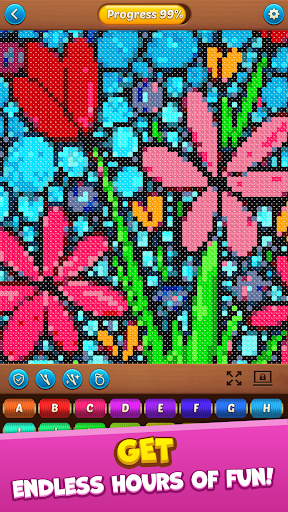 Cross Stitch: Coloring Art  screenshots 1