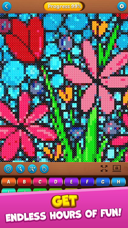 Cross Stitch: Coloring Art - 1.210.84 - (Android)