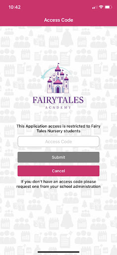 Android application Fairy Tales Nursery screenshort
