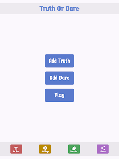 Truth Or Dare: (A Game for teenagers & adults)