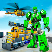 Super Train robot transformation Grand robot game