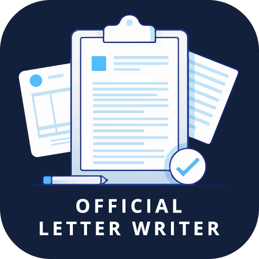 Official Letter Writer  Icon
