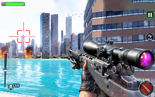 Real Sniper 3D FPS Shooting Game: New Sniper Games screenshots 5
