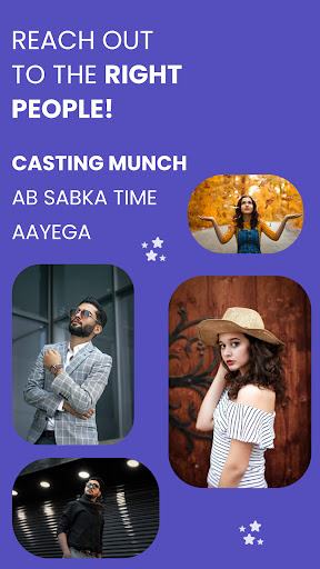 Android application Casting Munch screenshort