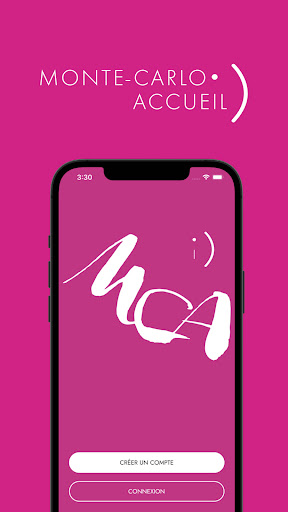 Android application Monte Carlo Accueil screenshort