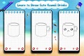 screenshot of Learn to Draw Drinks & Juices