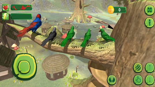 Wild Flying Macaw Parrot Game
