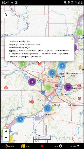 Illinois Mushroom Forager Map Screen 3
