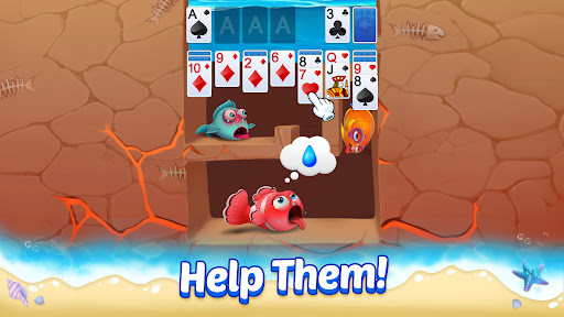 Solitaire 3D Fish screenshot 1