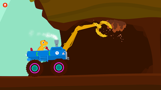 恐竜発掘探検隊 - 子供向けトラックシミュレーションゲーム