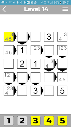 Futoshiki - Screenshot 2