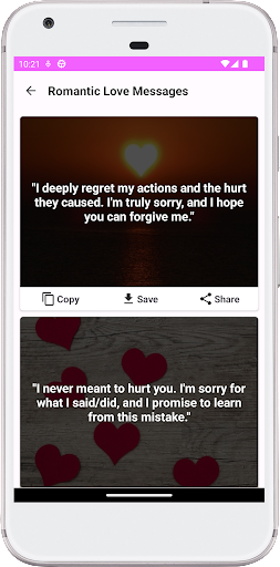 Romantic Love Messages 2024 Screen 2