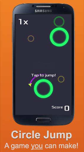 Circle Jump Screenshot 1 - AppWisp.com