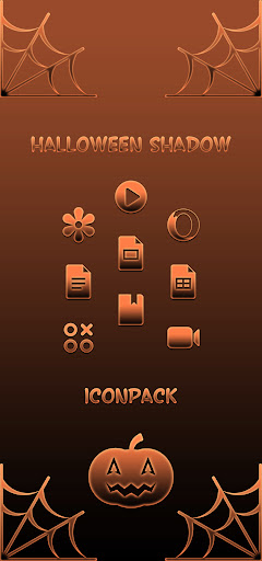 Screenshot of Halloween Shadow Icon Pack