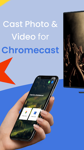 Android application mirror to tv - smart view screenshort