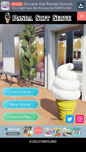 Android application Escape the Panda Soft Serve screenshort