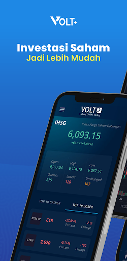 Android application VOLT+ everyone can be investor screenshort