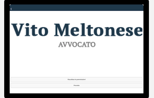 Studio Legale Meltonese Screenshot