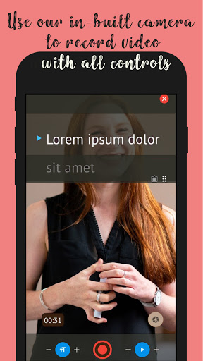 Teleprompter with Video & LIVE Screen 3