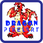 Cover Image of Télécharger Dragon - Pixel Color By Number  APK