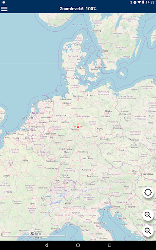 Android application KiMapsXA screenshort