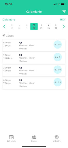 Android application Fitco Check In screenshort