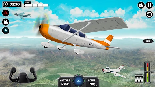 Army Airplane Flying Simulator