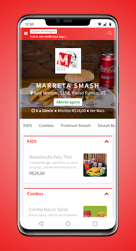 Android application Marreta Smash screenshort