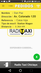 Radio Taxi Chiclayo Conductor