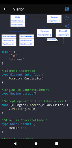 Golang Recipes Screen 3