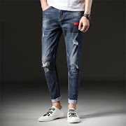 Men Jeans Shopping