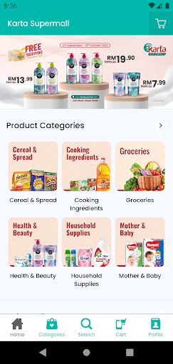Android application Karta Supermall screenshort
