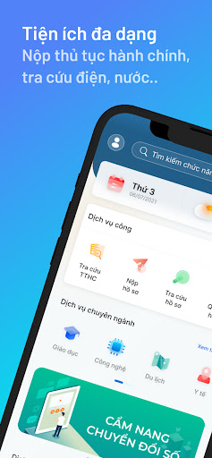 Android application DVC Bắc Giang screenshort