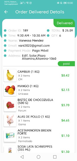 Delivery Heroes Screen 2