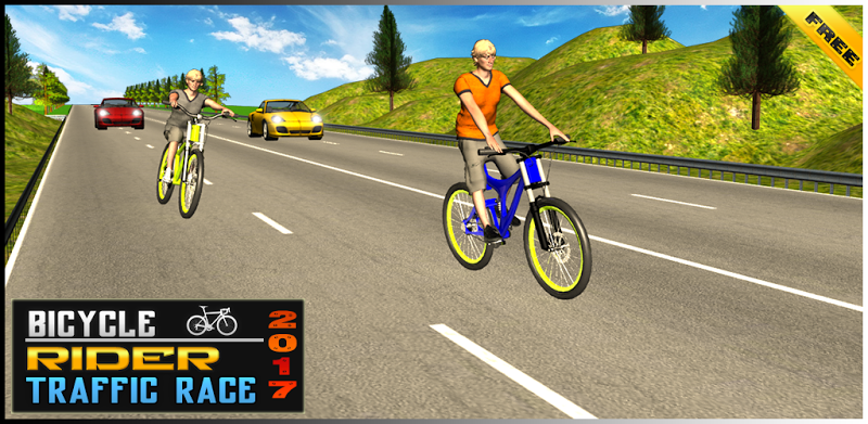 Bicycle Rider Traffic Race 17