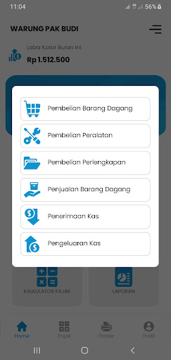 AccounTax Screen 2